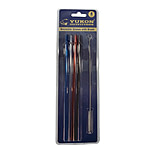 Image of Yukon Outfitters 4 Reusable Straws w/Cleaning Brush Set