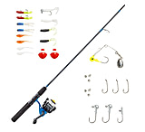 Image of Zebco Ready Tackle 5 ft 6 in Spinning Combo w/All-Purpose Tackle, 2 Piece