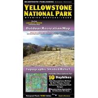Beartooth Publishing Yellowstone National Park Trail Map