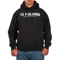 13 Fishing Facepunch Hoodie w/White Logo - Men's