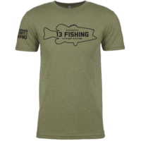 13 Fishing Jungle Warfare Lifestyle Logo T-Shirt -Men's