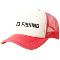 13 Fishing Lil Foamie Red Foam Curved Brim Youth Ballcap - Men's