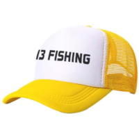 13 Fishing Lil Foamie Yellow Foam Curved Brim Youth Ballcap - Men's