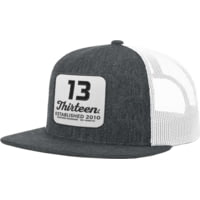 13 Fishing Silver Fox Flat Brim Snapback Hat - Men's