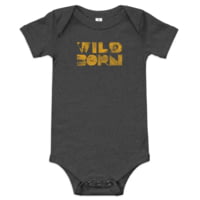 Milk X Whiskey Wild Born Onesie - Kid's