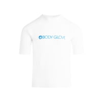 Body Glove Men's Basic Short-Arm Lycra Rash Guard - White C6F3ACA5