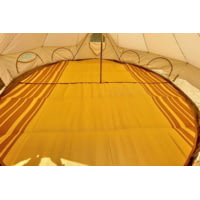 Life Intents Striped Bell Tent Floor Matting Citrus Tones 16' 5M BC6ED5DD