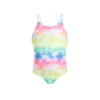 Body Glove Toddler Girls' Rainbow Palm-Print One-Piece Swimsuit - Multi CC4D62E2