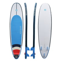 Aquapac EZ 8'2 Inflatable Longboard Surfboard - Blue/Green AC53628E
