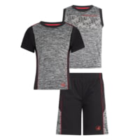 Body Glove Boys' Three-Piece Shirts and Short Set 4-7 - Black &amp; Red BDDB142F