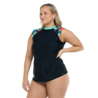 Body Glove Colola Exhale Plus Size Rashguard - Colola / Black A7394367