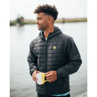 Body Glove Heritage Hooded Puffer Jacket - Black 16EC2D64