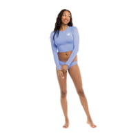 Body Glove Let It Be Crop Rashguard - Periwinkle 291DD1D9