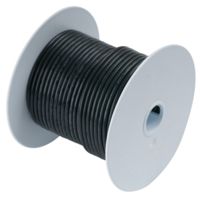 Ancor Black 18 AWG Copper Tinned Wire