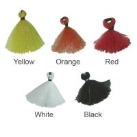 Angler's Accessories Mini Yarn Strike Indicator Orange