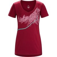 Arc'teryx Afterglo V-Neck Short Sleeve Shirt - Women's
