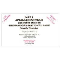 AP Trail Conservancy: Appalachian Trail Map: Shenandoah North