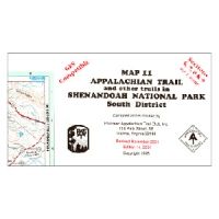 AP Trail Conservancy: Appalachian Trail Map: Shenandoah South