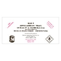 AP Trail Conservancy: Appalachian Trail Pennsylvania Map: Southern Pennsylvania