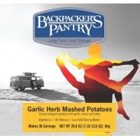 Backpackers Pantry Garlic Herb Mashed Potatoes - Bulk