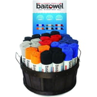Baitowel 48 Piece Fishing Towel Assortment with Basket