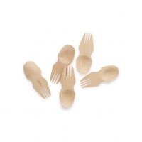 Bambu All Occasion Veneerware Spork/ Package of 24