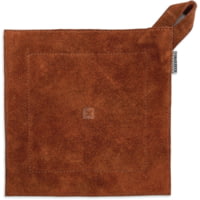Barebones Terracotta Suede Leather Hot Pad