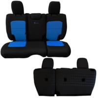 Bartact Jeep Wrangler JLU 4-Door 2018-2021 w/o Fold-Down Armrest Bench Seat Covers