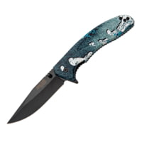 Bear and Son Knives Bear Edge Sideliner Spring Assisted Knife TrueTimber Rift Zytel 3.5 Black 46763D50