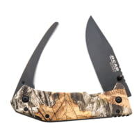 Bear &amp; Son Cutlery 5 Realtree Edge Double Blade Guthook And Skinner