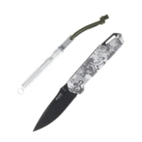 Bear and Son Knives Bear &amp; Son Edge Folding Knife 3 Drop Point Blade Truetimber White Viper 24333570