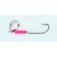BearPaw Flicker Snelled Hook, Baitholder, 8in Mono