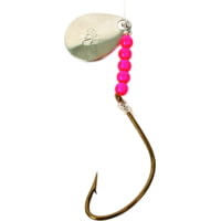 BearPaw Flicker Snelled Hook, Wide Gap, Kahle Bronze, 8in Mono