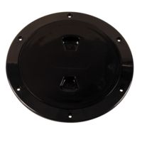 Beckson Marine 6" Smooth Center Screw-Out Deck Plate