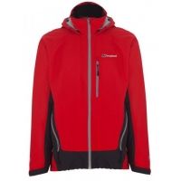 Berghaus Carrock Shell Jacket - Men's Large - Red/Dark Grey