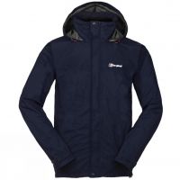 Berghaus Light Speed Hike Shell Jacket - Men's Large - Dark Blue