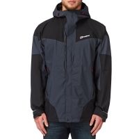 Berghaus Light Trek Hydro Shell - Men's large - Dark Grey/Black