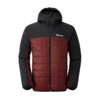 Berghaus Reversa Synthetic Insulated Jacket - Men's Medium - Jet Black/Red Dahlia