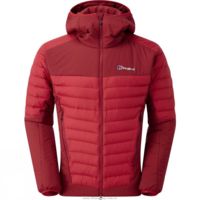 Berghaus Ulvetanna Hybrid Down Jacket 2.0 - Women's-Red Dahlia/Haute Red-Medium