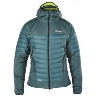 Berghaus Ulvetanna Hybrid Down Jacket - Men's-Green Beetle/Pine Grove-Large