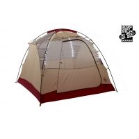 Big Agnes Chimney Creek 4 mtnGLO Tent-Orange/Cream