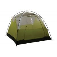 Big Agnes Gilpin Falls Powerhouse 4 mtnGLO Tent - 4 Person, 3 Season-White/Sulphur