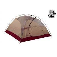 Big Agnes Rocky Peak 4 mtnGLO Tent-Orange/Cream