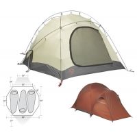 Big Agnes Royal Flush 3 tent - 3 Person, 4 Season