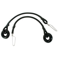 Black Marine Glass Ring Snubbers