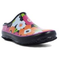 Bogs Womens Urban Farmer Slide Spring Flowers Boot