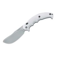 Boker Fx-506W FKMD Aruru White 4.3in Fixed Blade Knife