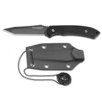 Boker USA Magnum Tanto Neck Knife w/ Kydex Sheath - 6.5in Overall Length