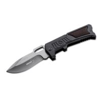Boker Plus AK-17 Folding Knife, Linerlock w/ Nylon Pouch
