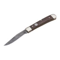 Boker Trapper Anniversary 150 Damascus 3.3in Folding Knife